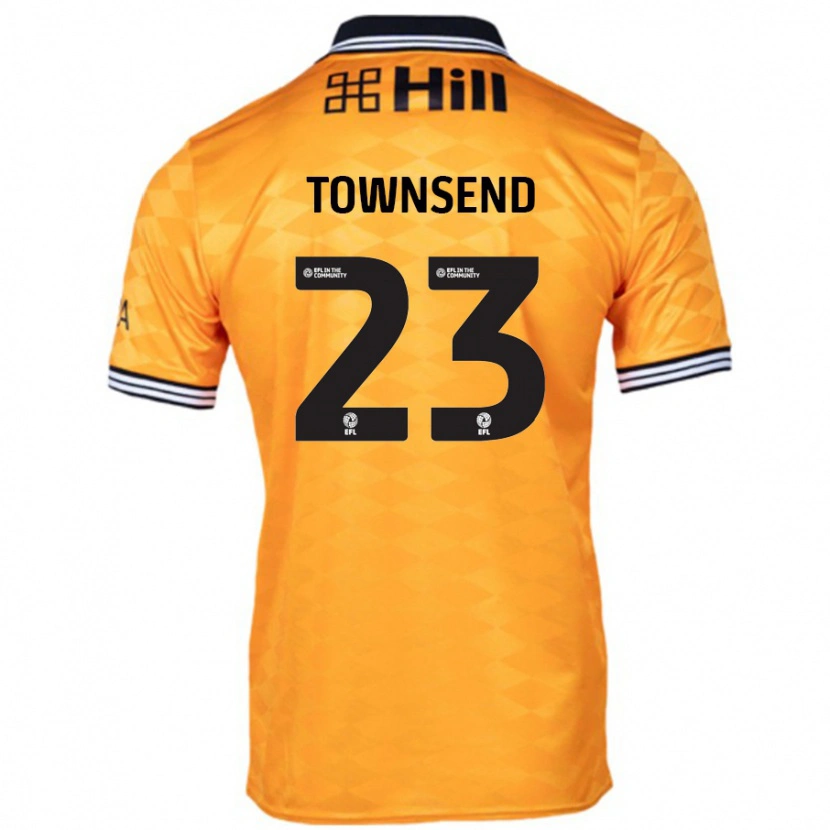 Danxen Herren Eleanor Townsend #23 Orange Heimtrikot Trikot 2024/25 T-Shirt