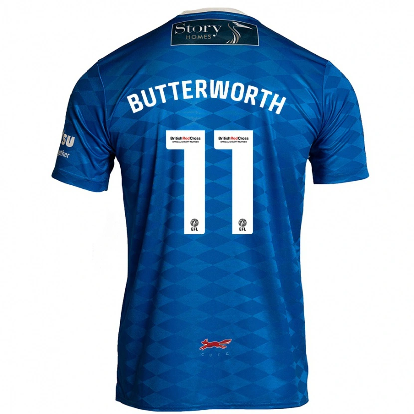 Danxen Herren Daniel Butterworth #11 Blau Heimtrikot Trikot 2024/25 T-Shirt