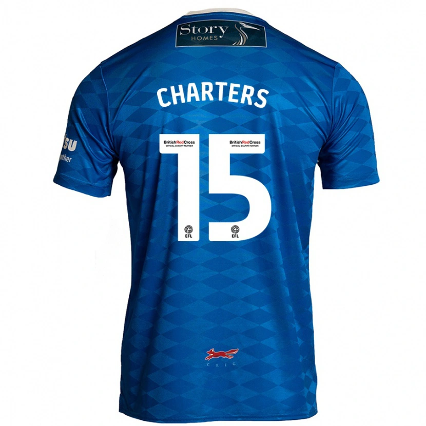 Danxen Herren Taylor Charters #15 Blau Heimtrikot Trikot 2024/25 T-Shirt