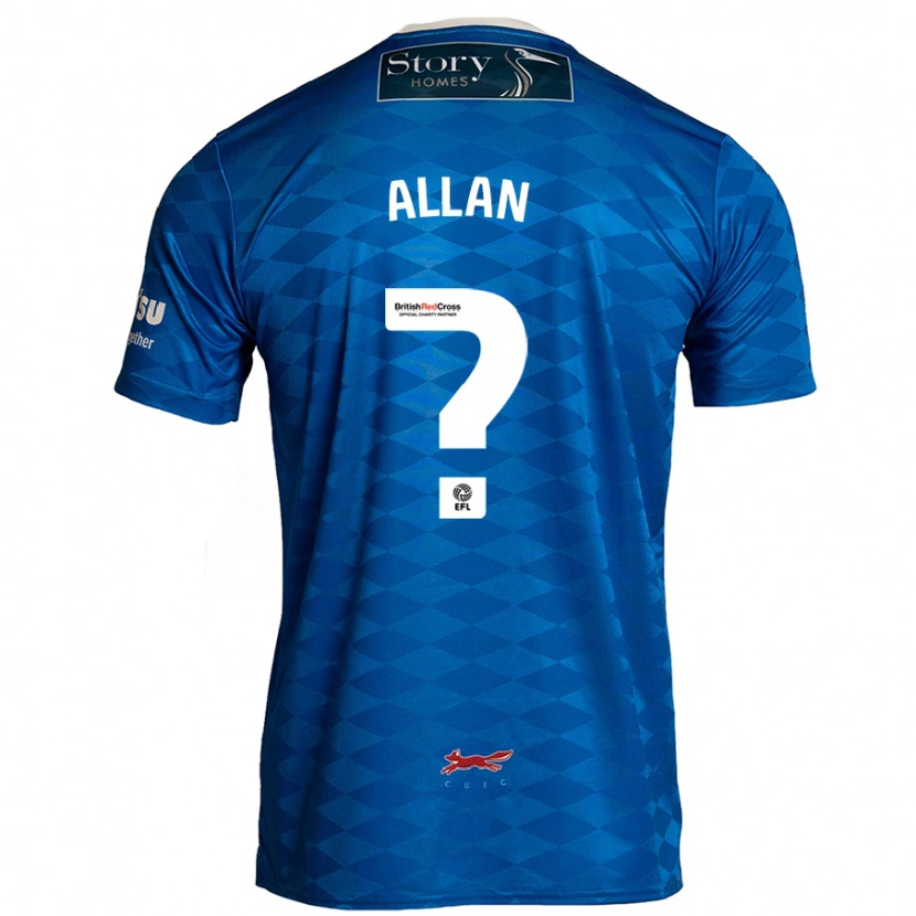 Danxen Herren Jake Allan #0 Blau Heimtrikot Trikot 2024/25 T-Shirt