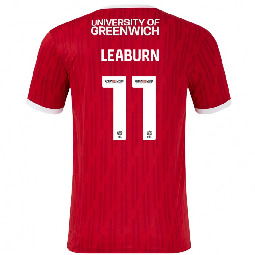 Danxen Herren Miles Leaburn #11 Rot Weiß Heimtrikot Trikot 2024/25 T-Shirt