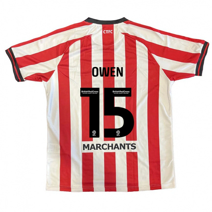 Danxen Herren Emily Owen #15 Rot Weiß Heimtrikot Trikot 2024/25 T-Shirt