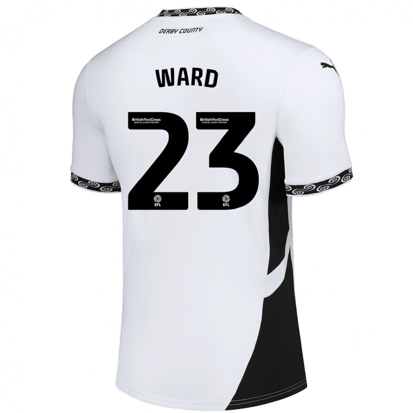 Danxen Herren Joe Ward #23 Weiß Schwarz Heimtrikot Trikot 2024/25 T-Shirt