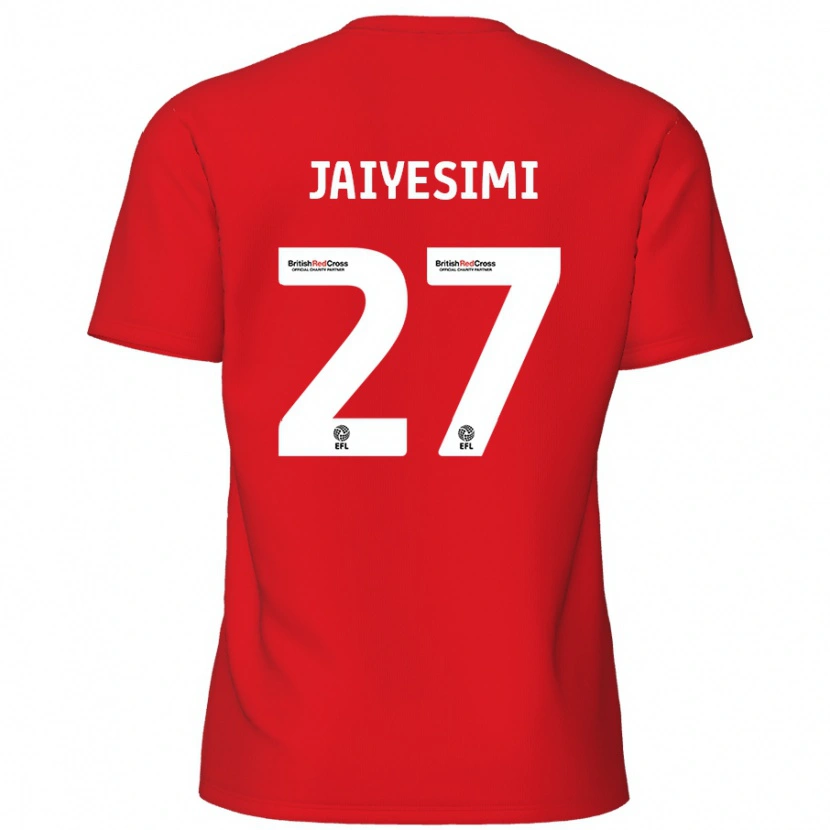 Danxen Herren Diallang Jaiyesimi #27 Rot Heimtrikot Trikot 2024/25 T-Shirt