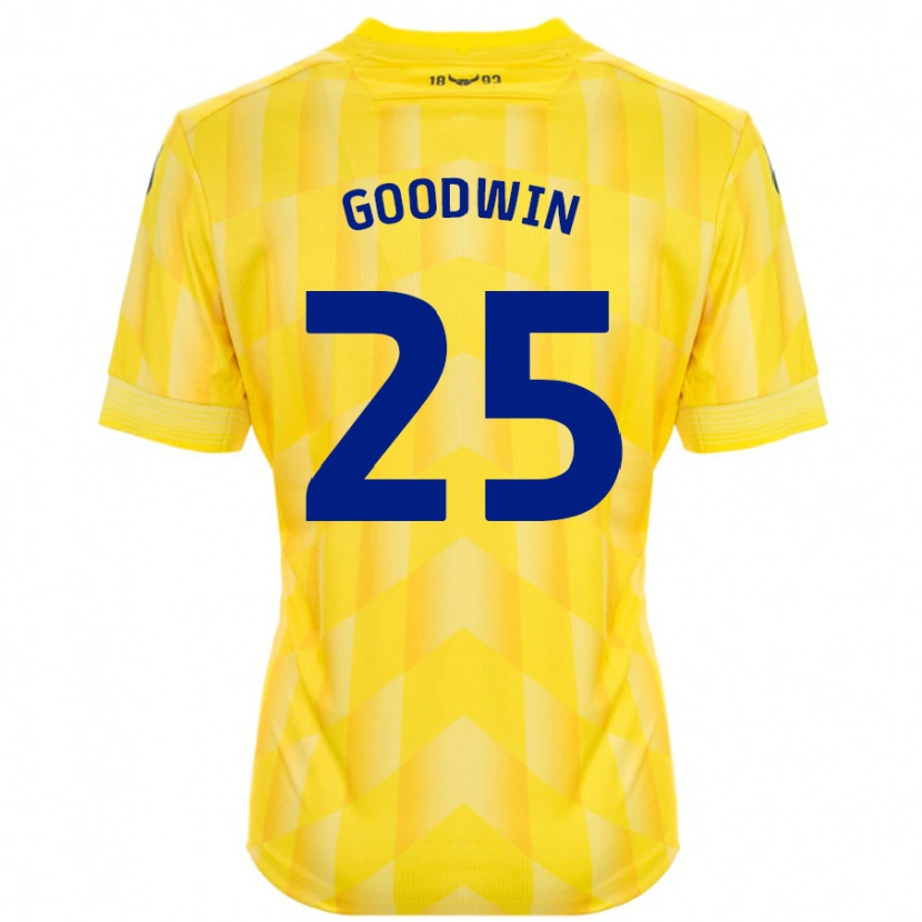 Danxen Herren Will Goodwin #25 Gelb Heimtrikot Trikot 2024/25 T-Shirt