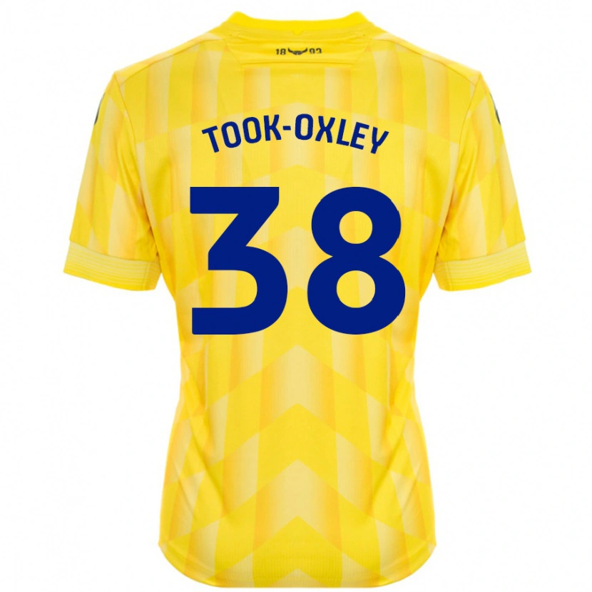 Danxen Herren Zaide Took-Oxley #38 Gelb Heimtrikot Trikot 2024/25 T-Shirt
