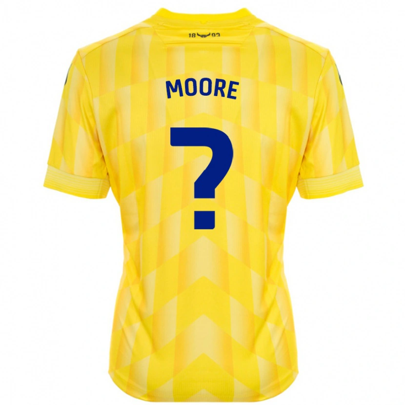 Danxen Herren Brogan Moore #0 Gelb Heimtrikot Trikot 2024/25 T-Shirt