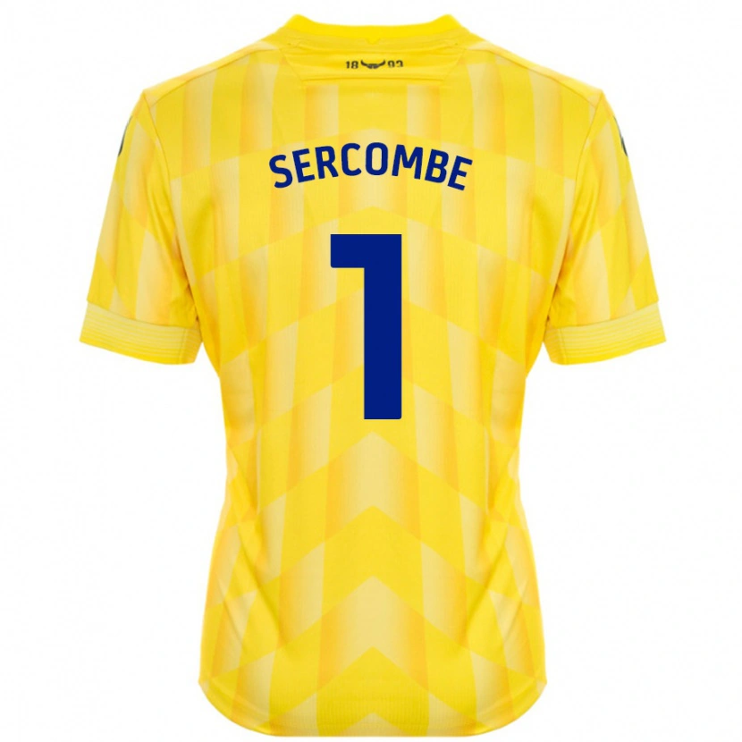 Danxen Herren Paris Sercombe #1 Gelb Heimtrikot Trikot 2024/25 T-Shirt