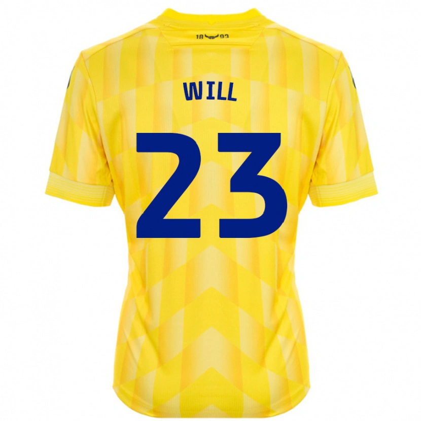 Danxen Herren Merrick Will #23 Gelb Heimtrikot Trikot 2024/25 T-Shirt