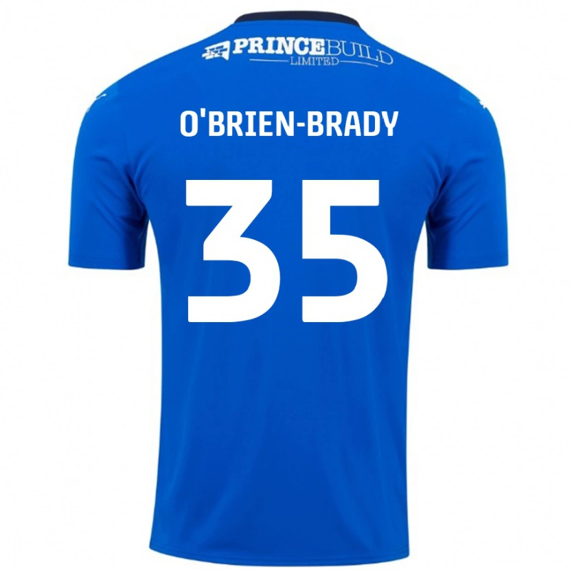 Danxen Herren Donay O'brien-Brady #35 Blau Weiß Heimtrikot Trikot 2024/25 T-Shirt