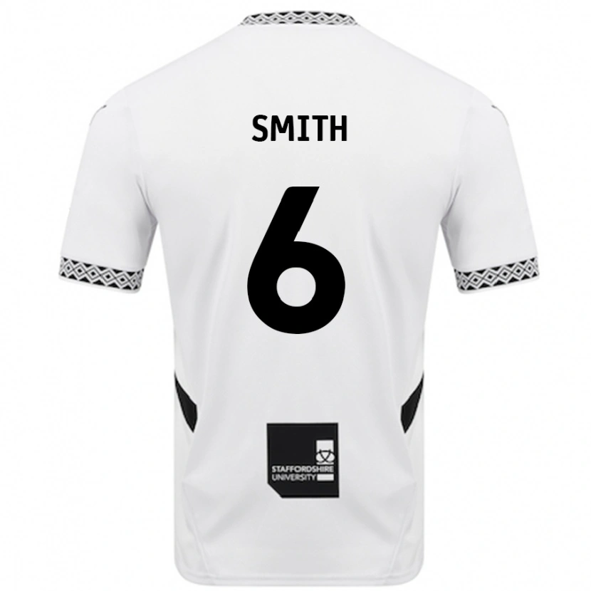 Danxen Herren Nathan Smith #6 Weiß Heimtrikot Trikot 2024/25 T-Shirt