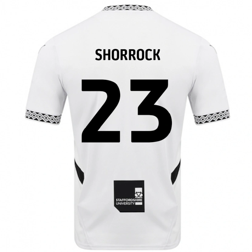 Danxen Herren Jack Shorrock #23 Weiß Heimtrikot Trikot 2024/25 T-Shirt