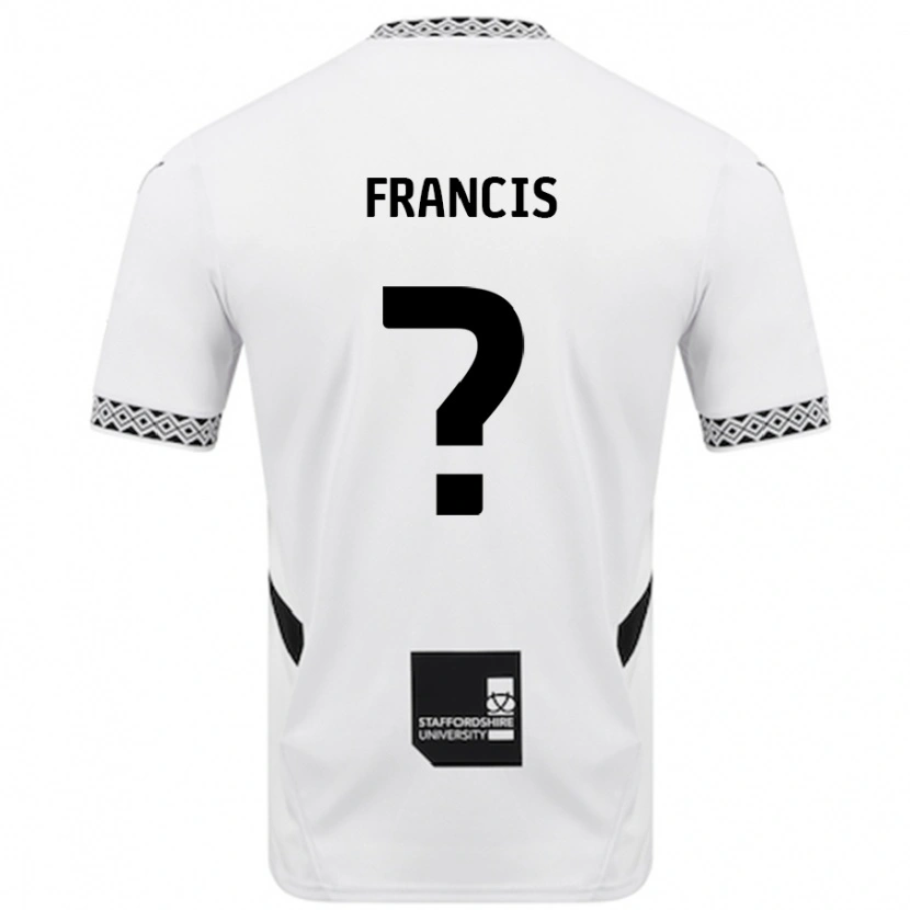 Danxen Herren Louis Francis #0 Weiß Heimtrikot Trikot 2024/25 T-Shirt