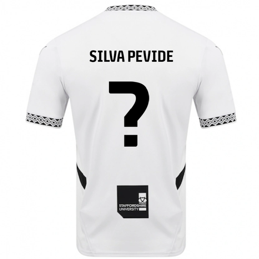 Danxen Herren Joao Silva Pevide #0 Weiß Heimtrikot Trikot 2024/25 T-Shirt