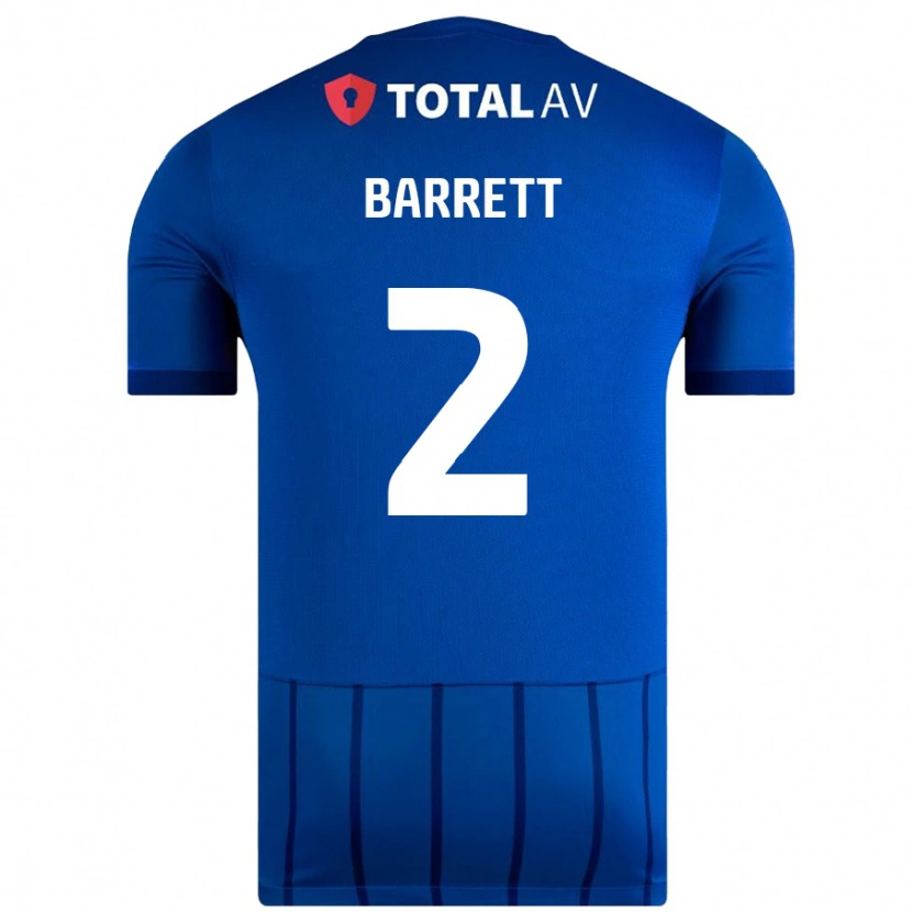 Danxen Herren Nicole Barrett #2 Blau Heimtrikot Trikot 2024/25 T-Shirt