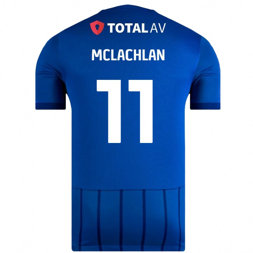 Danxen Herren Daisy Mclachlan #11 Blau Heimtrikot Trikot 2024/25 T-Shirt
