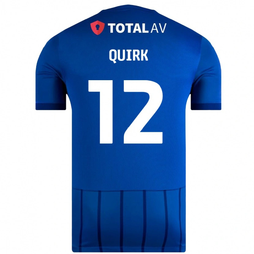 Danxen Herren Sophie Quirk #12 Blau Heimtrikot Trikot 2024/25 T-Shirt