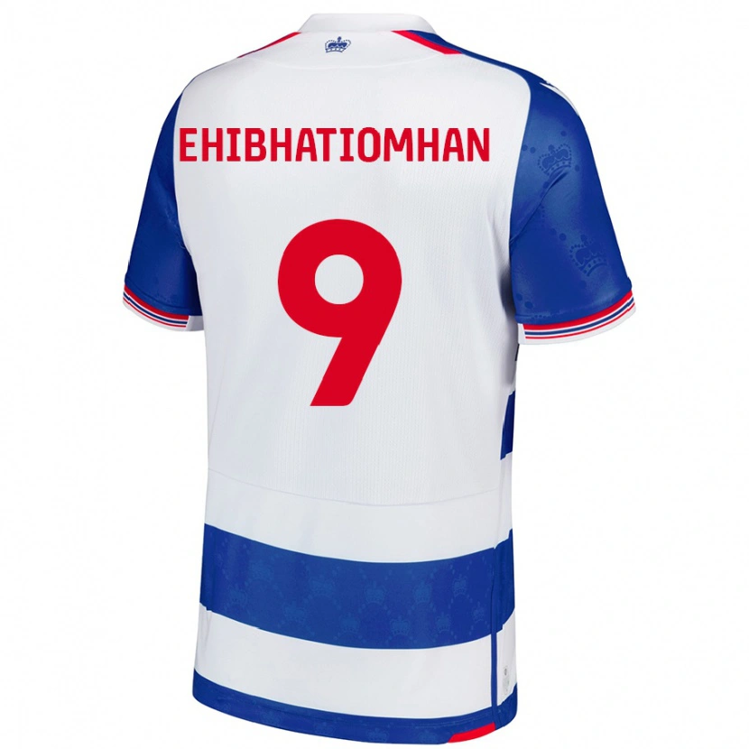 Danxen Herren Kelvin Ehibhatiomhan #9 Blau Weiß Heimtrikot Trikot 2024/25 T-Shirt