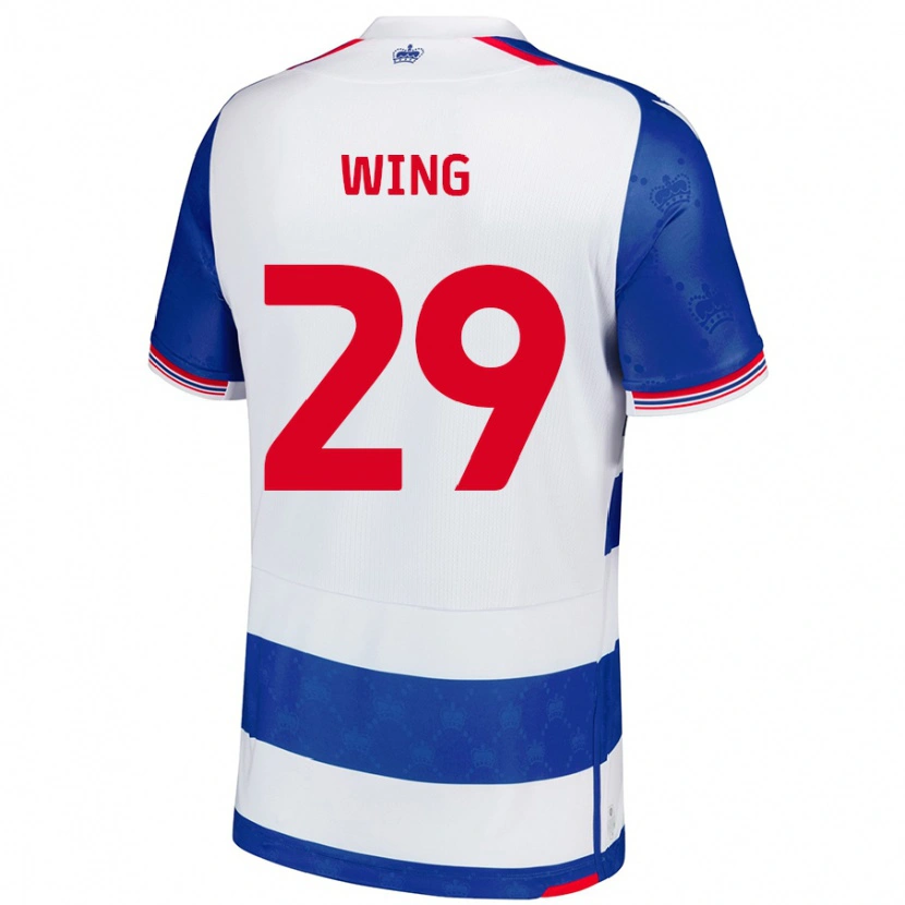 Danxen Herren Lewis Wing #29 Blau Weiß Heimtrikot Trikot 2024/25 T-Shirt