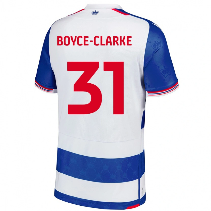 Danxen Herren Coniah Boyce-Clarke #31 Blau Weiß Heimtrikot Trikot 2024/25 T-Shirt