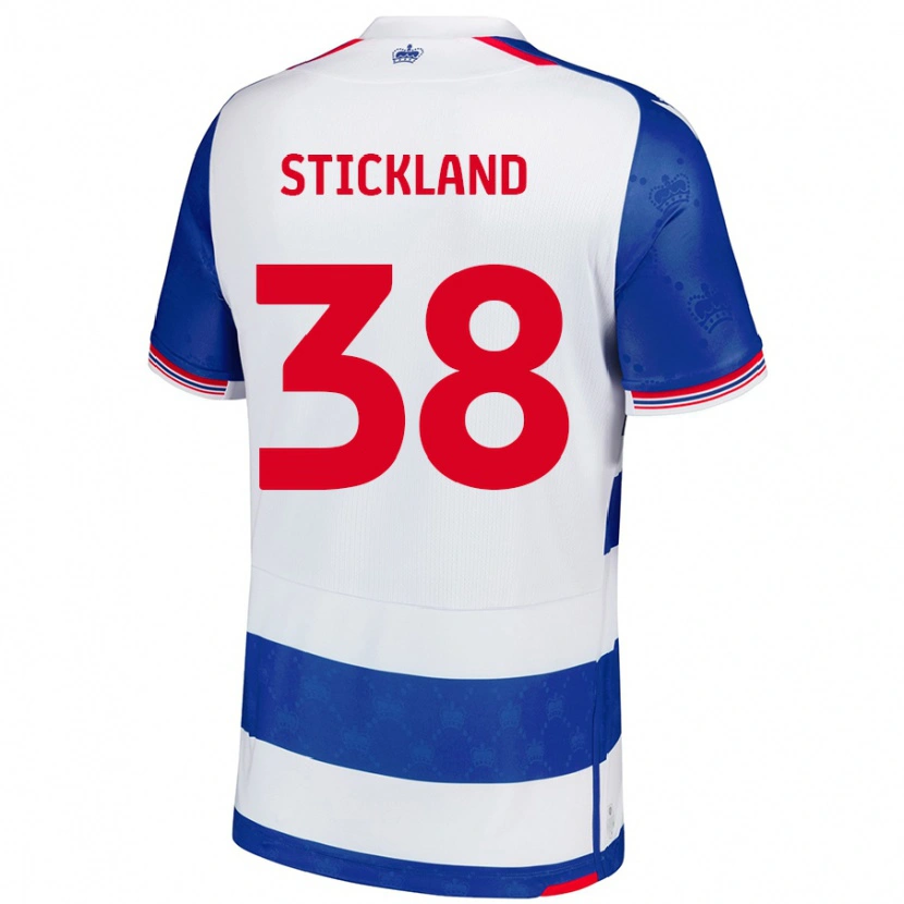 Danxen Herren Michael Stickland #38 Blau Weiß Heimtrikot Trikot 2024/25 T-Shirt