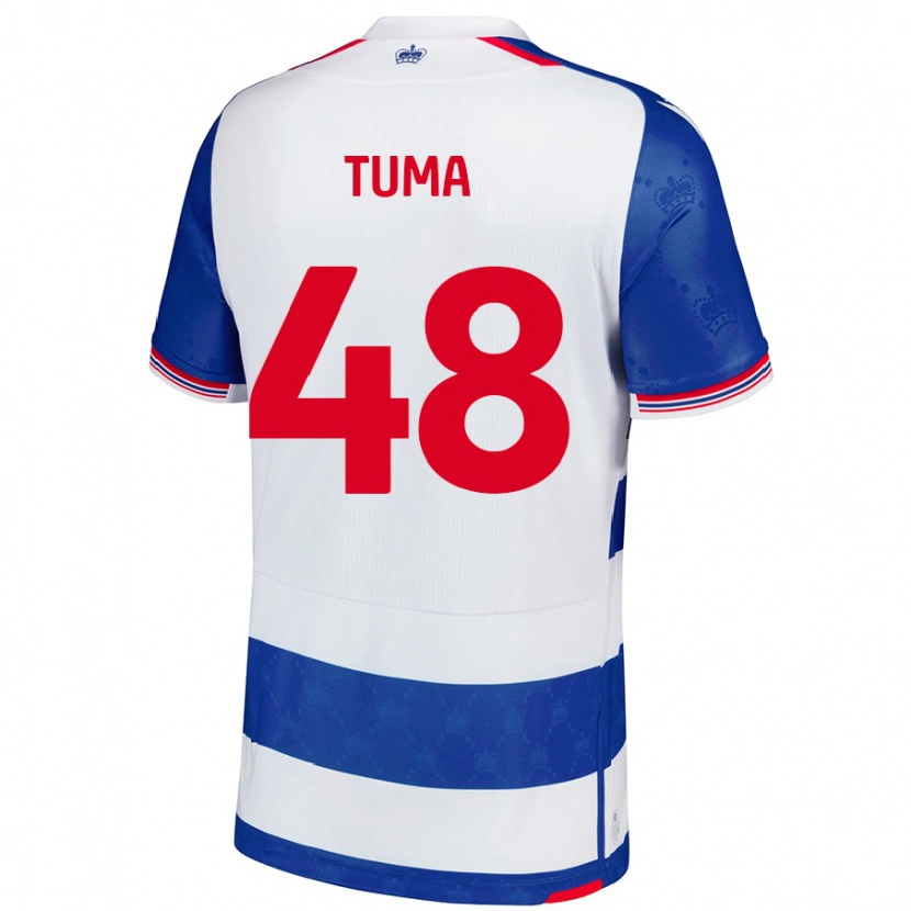 Danxen Herren Basil Tuma #48 Blau Weiß Heimtrikot Trikot 2024/25 T-Shirt