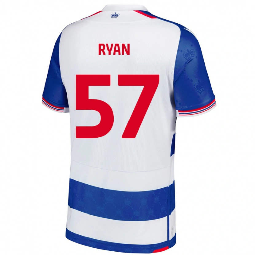 Danxen Herren John Ryan #57 Blau Weiß Heimtrikot Trikot 2024/25 T-Shirt