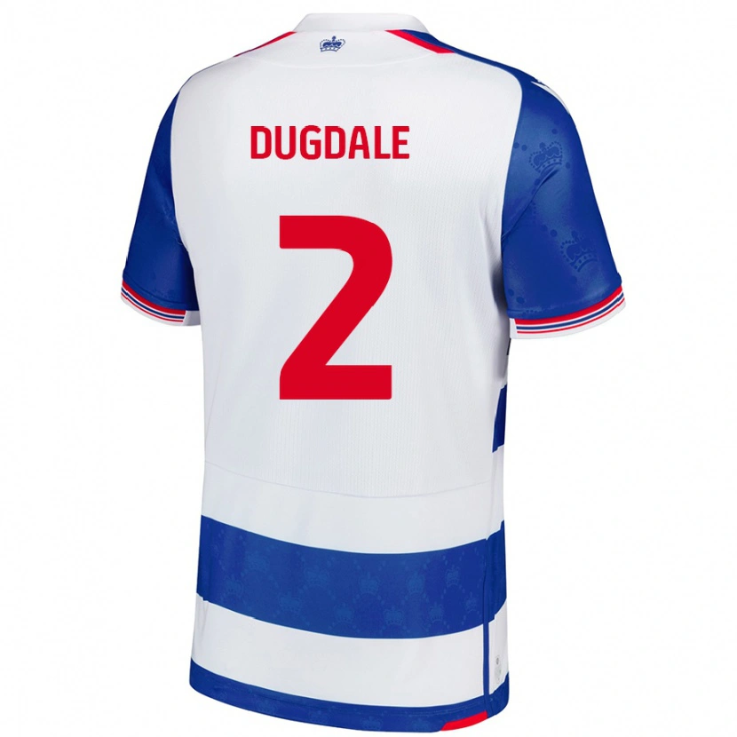 Danxen Herren Rachel Dugdale #2 Blau Weiß Heimtrikot Trikot 2024/25 T-Shirt