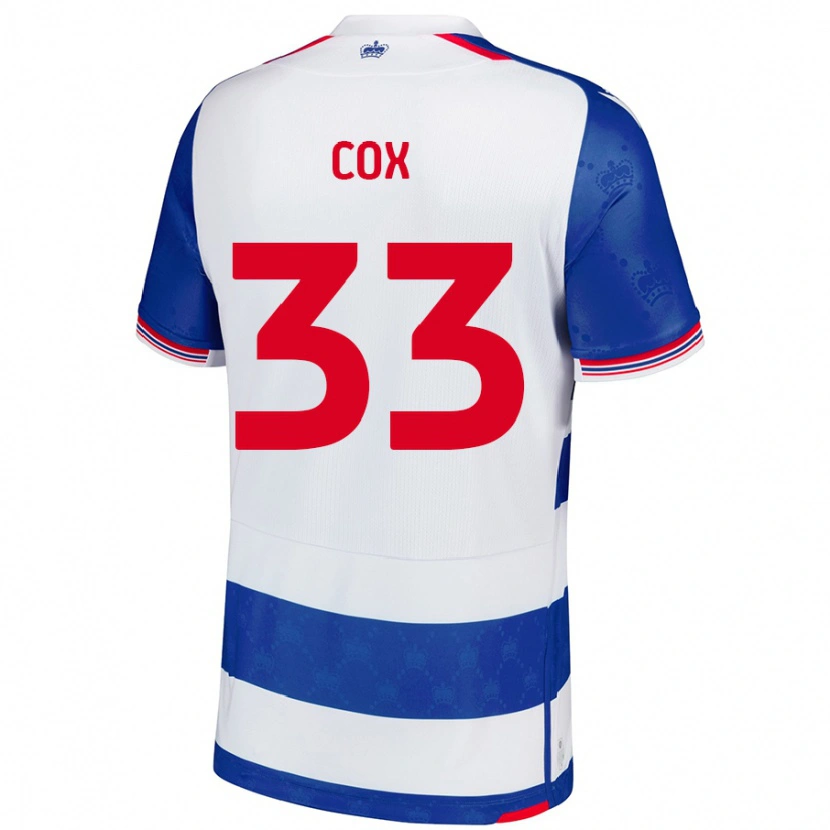 Danxen Herren Bella Cox #33 Blau Weiß Heimtrikot Trikot 2024/25 T-Shirt