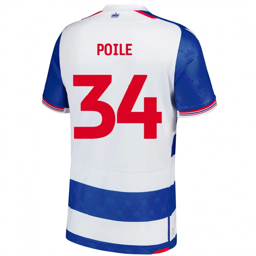 Danxen Herren Imogen Poile #34 Blau Weiß Heimtrikot Trikot 2024/25 T-Shirt