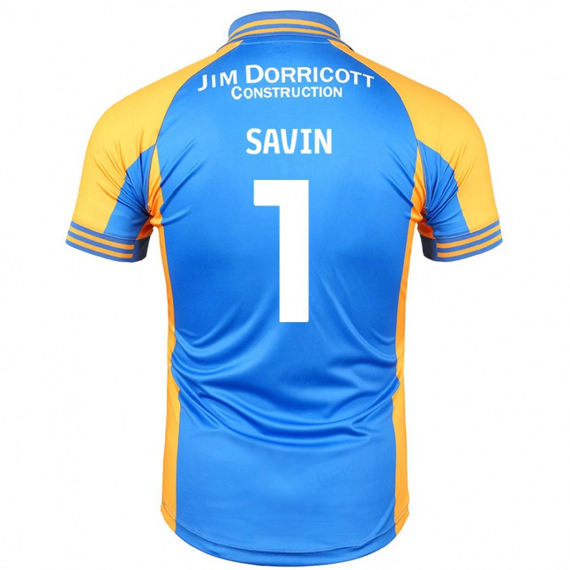 Danxen Herren Toby Savin #1 Blau Bernstein Heimtrikot Trikot 2024/25 T-Shirt