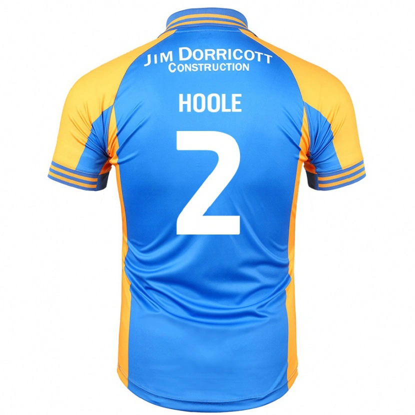Danxen Herren Luca Hoole #2 Blau Bernstein Heimtrikot Trikot 2024/25 T-Shirt
