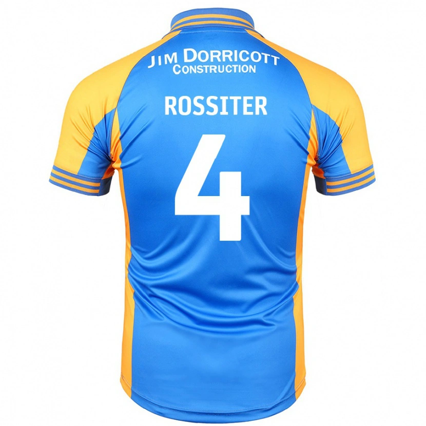 Danxen Herren Jordan Rossiter #4 Blau Bernstein Heimtrikot Trikot 2024/25 T-Shirt