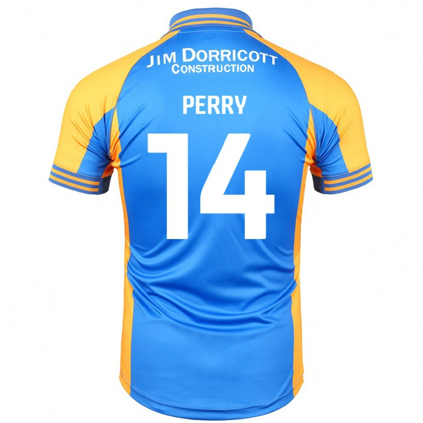 Danxen Herren Taylor Perry #14 Blau Bernstein Heimtrikot Trikot 2024/25 T-Shirt