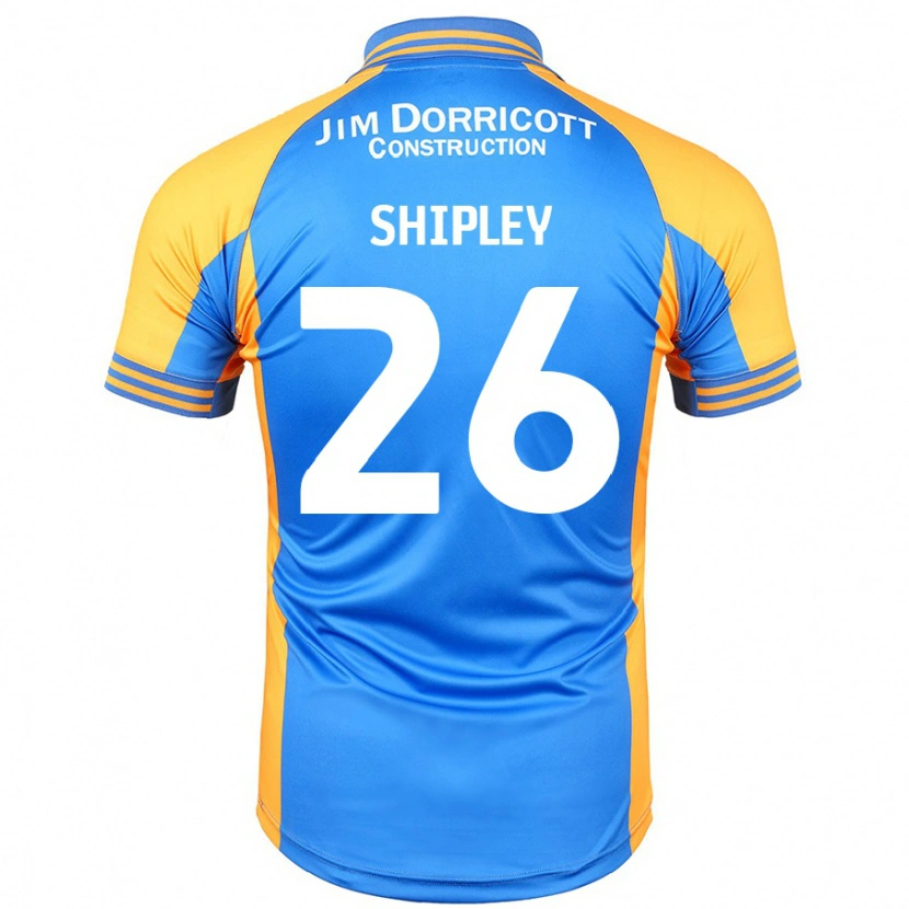 Danxen Herren Jordan Shipley #26 Blau Bernstein Heimtrikot Trikot 2024/25 T-Shirt