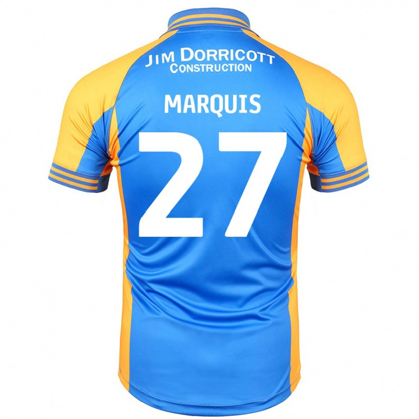 Danxen Herren John Marquis #27 Blau Bernstein Heimtrikot Trikot 2024/25 T-Shirt