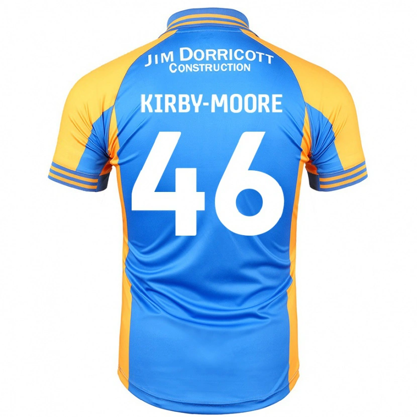 Danxen Herren Harvey Kirby-Moore #46 Blau Bernstein Heimtrikot Trikot 2024/25 T-Shirt