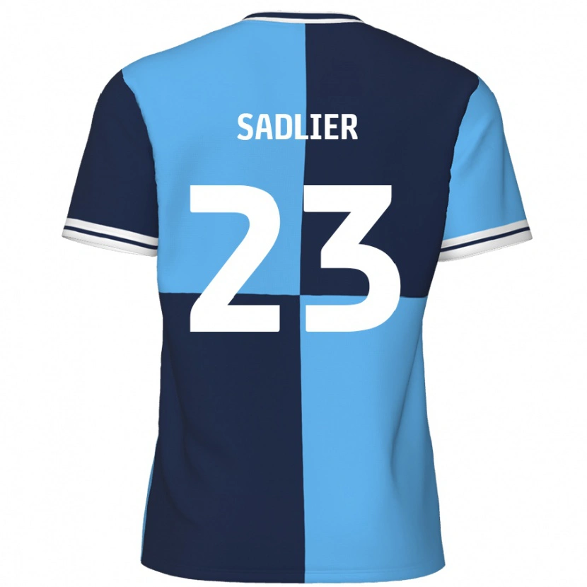 Danxen Herren Kieran Sadlier #23 Himmelblau Dunkelblau Heimtrikot Trikot 2024/25 T-Shirt