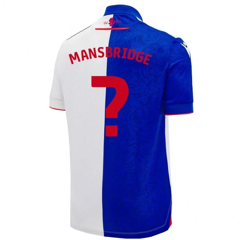 Danxen Herren Tyler Mansbridge #0 Himmelblau Weiß Heimtrikot Trikot 2024/25 T-Shirt