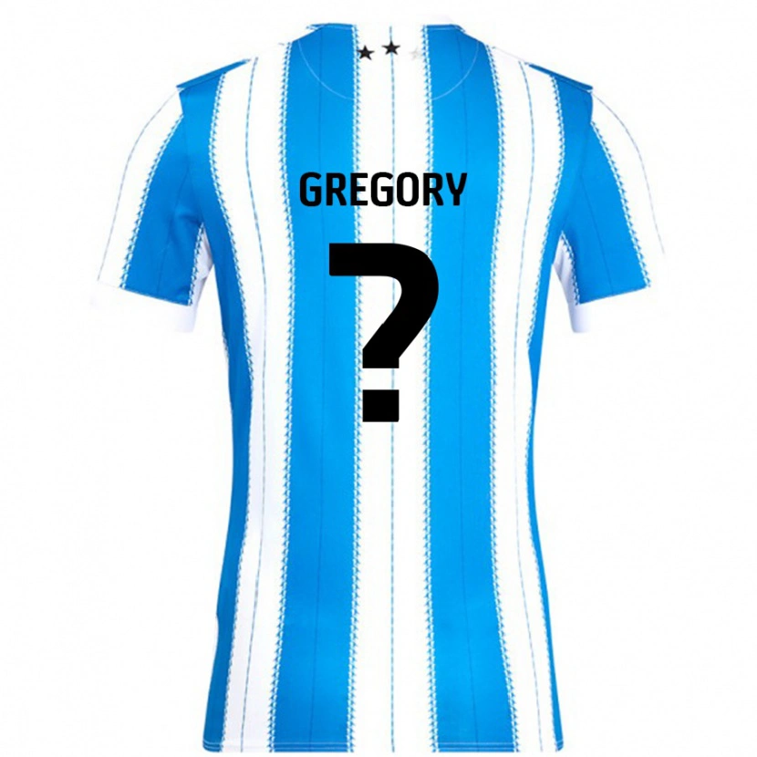 Danxen Herren Anthony Gregory #0 Blau Weiß Heimtrikot Trikot 2024/25 T-Shirt