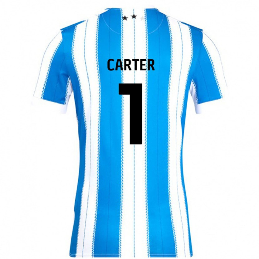 Danxen Herren Laura Carter #1 Blau Weiß Heimtrikot Trikot 2024/25 T-Shirt