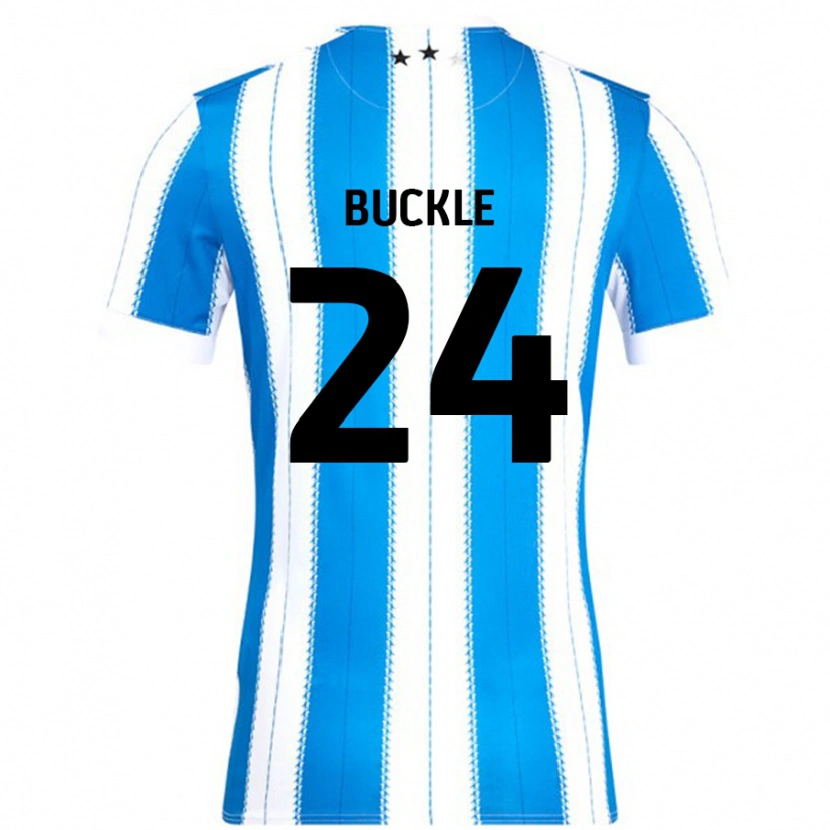 Danxen Herren Sharone Buckle #24 Blau Weiß Heimtrikot Trikot 2024/25 T-Shirt
