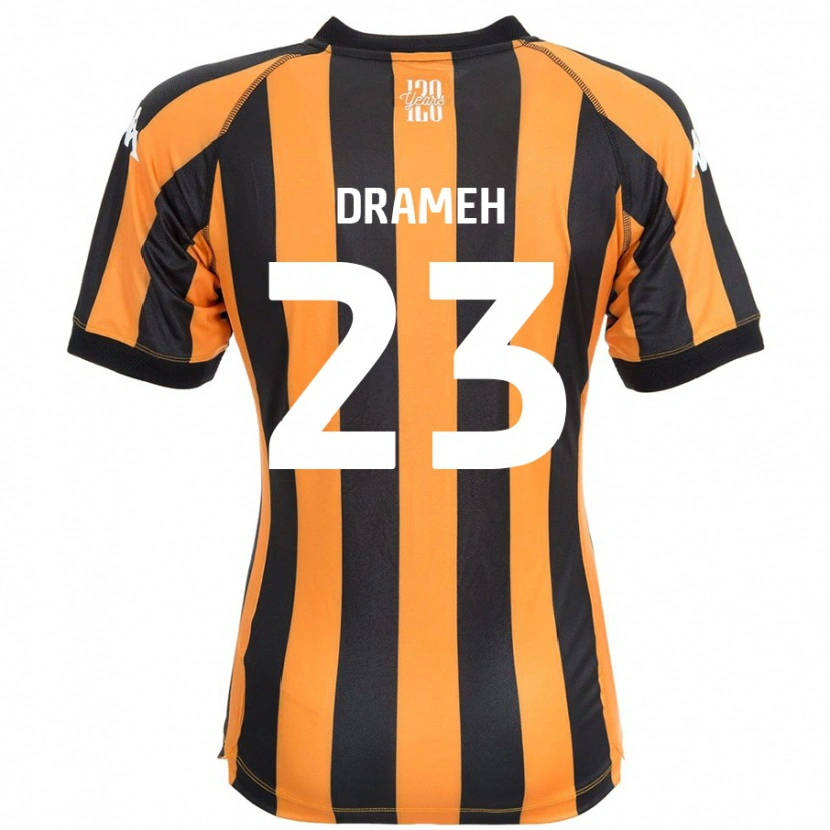 Danxen Herren Cody Drameh #23 Schwarz Bernstein Heimtrikot Trikot 2024/25 T-Shirt