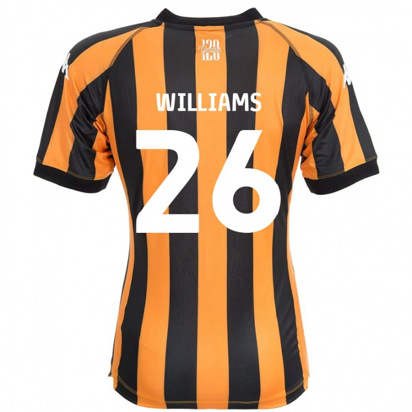 Danxen Herren Annabel Williams #26 Schwarz Bernstein Heimtrikot Trikot 2024/25 T-Shirt