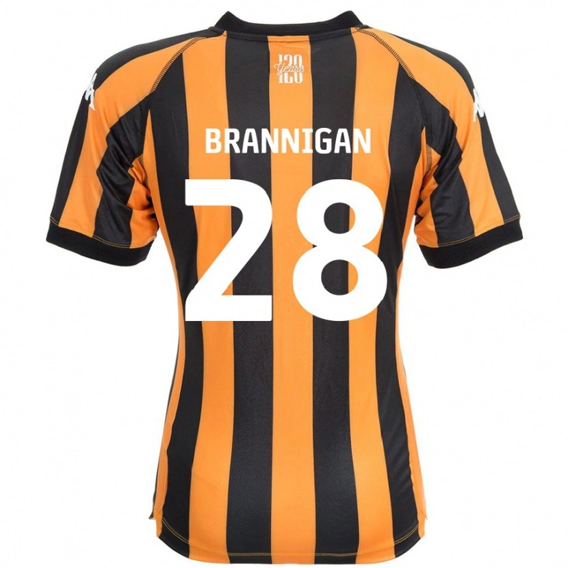 Danxen Herren Aoife Brannigan #28 Schwarz Bernstein Heimtrikot Trikot 2024/25 T-Shirt
