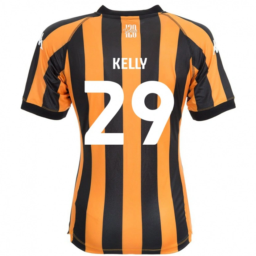 Danxen Herren Ace Kelly #29 Schwarz Bernstein Heimtrikot Trikot 2024/25 T-Shirt