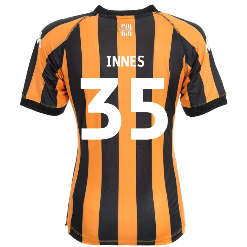 Danxen Herren Emma Innes #35 Schwarz Bernstein Heimtrikot Trikot 2024/25 T-Shirt