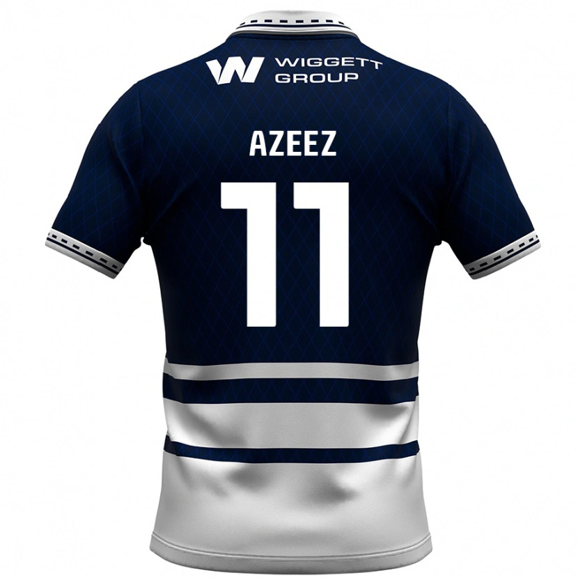 Danxen Herren Femi Azeez #11 Marineblau Weiß Heimtrikot Trikot 2024/25 T-Shirt