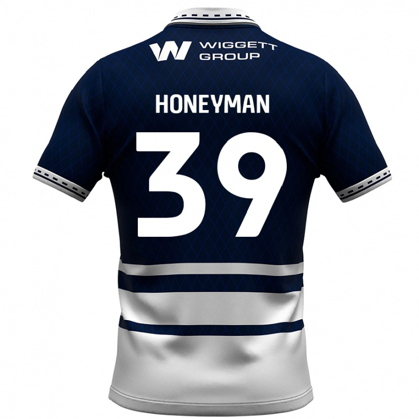 Danxen Herren George Honeyman #39 Marineblau Weiß Heimtrikot Trikot 2024/25 T-Shirt