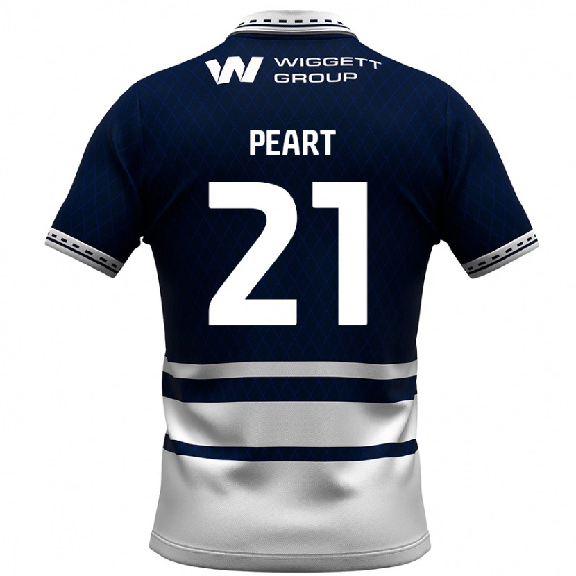 Danxen Herren Kalani Peart #21 Marineblau Weiß Heimtrikot Trikot 2024/25 T-Shirt